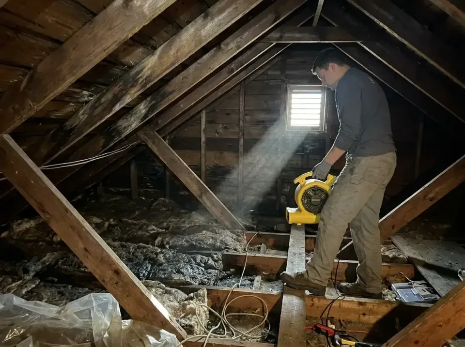 attic-water-damage-drying-proc-007 — frequently asked questions, Emergency Water Extraction & 24/7 Flood Response in Ferry P…